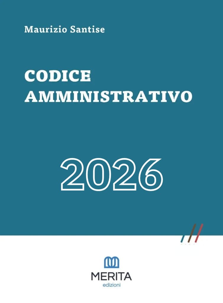 Copertina del libro Codice amministrativo 2026 di Maurizio Santise