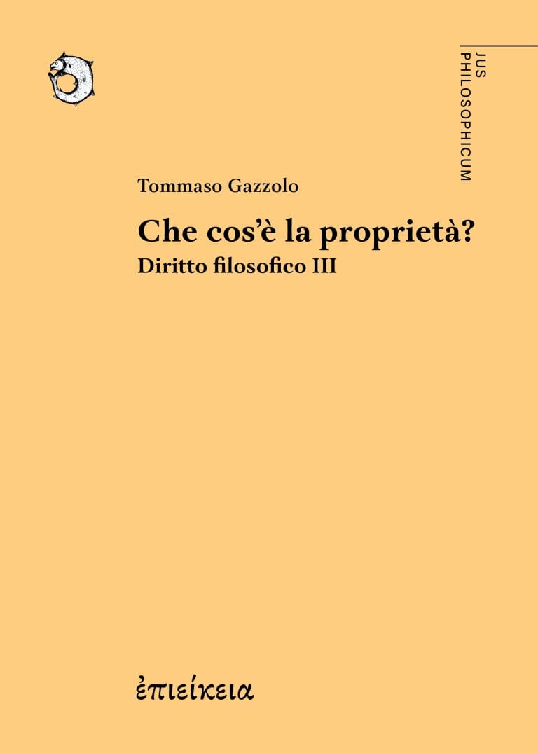 Che cos’è la proprietà? – copertina