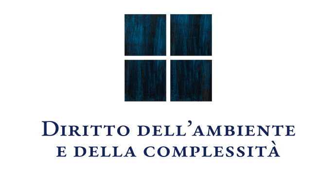 Logo della collana Diritto dell’ambiente e della complessità